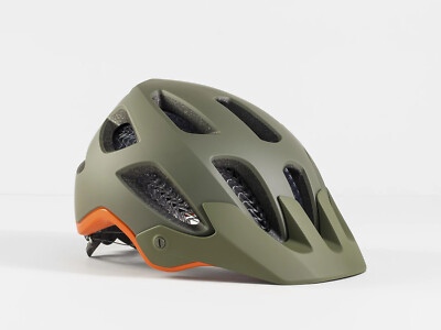 BONTRAGER RALLY WAVECEL MOUNTAINBIKE-HELM OLIVGRAU GRÖßEN L GROß (58-63 CM)