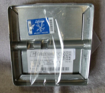 GREENHECK MBD-10 6X6 Square Manual Balancing Damper ~ New ~ Free Shipping