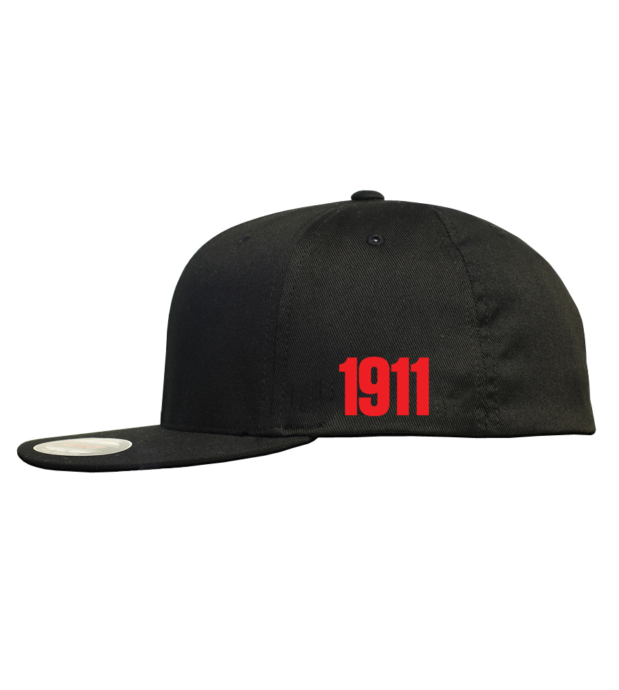 GUN 1911 Muzzle 2nd Amendment CURVED or FLAT BILL FLEXFIT HAT *FREE SHIPPING*