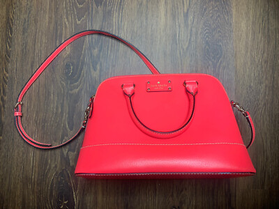 KATE SPADE NEW YORK Hot Pink Leather Wellesley Rachelle