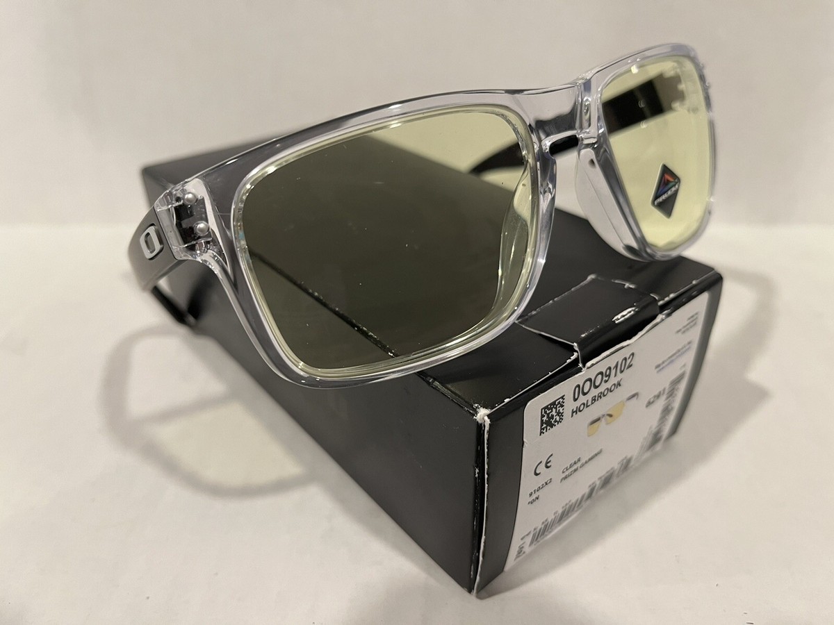 Oakley Holbrook OO 9102-X2 Polished Clear / Prizm Gaming Oakley Holbrook OO 9102-X2 Polished Clear / Prizm Gaming