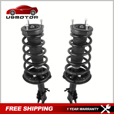 Pair Complete Rear Shocks Struts Absorbers For Lexus RX300 Toyota Highlander AWD