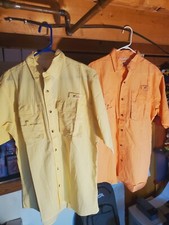  2 Two World Wide Sportsman Men's Vented Fishing Shirt Size Medium NEW UNWORN