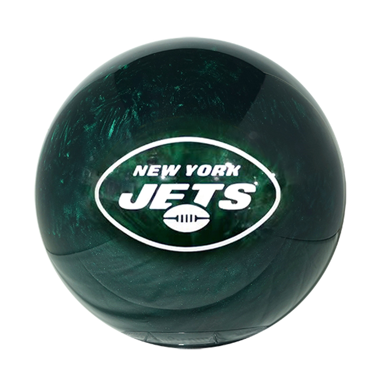 KR Strikeforce NFL New York Jets Engraved Bowling Ball
