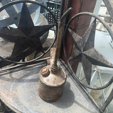 Golden Rod Oil Can One Pint Dutton Lainson Oil Co. Hastings, Nebraska Vintage