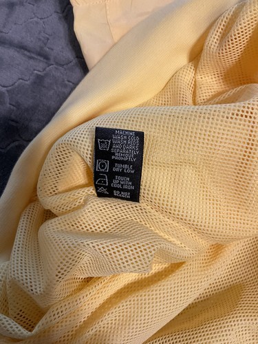 Bolle Mens Golf Vest Yellow Size Large Pockets - Picture 7 of 7