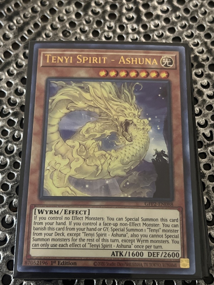 YuGiOh - Tenyi Spirit - Ashuna GFP2-EN088 Ultra Rare NM/Mint 1St