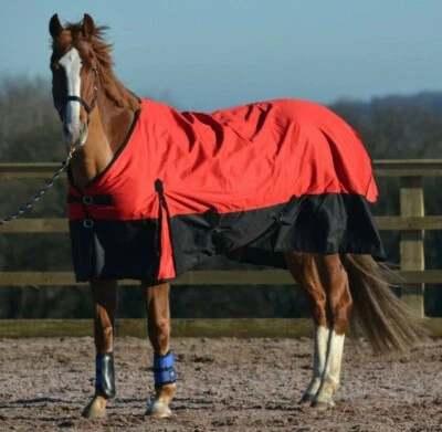 SALE! 100g leichte 600d wasserdichte atmungsaktive Pferde Pony Weidedecke Ripstop