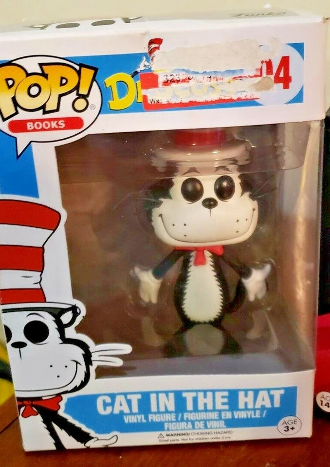 Lote lacrado de (3) bonecos de 2017: Dr. Seuss, Robin e Minnie Mouse - POP! + DORBZ+ - Imagem 4 de 4