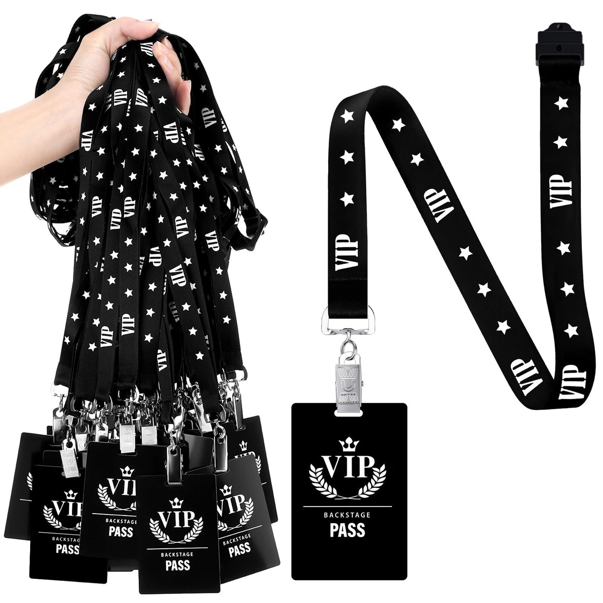 Vip Racing Pass 50 Sets Racing VIP Pass Cards With Racing Lanyards Bulk PVC