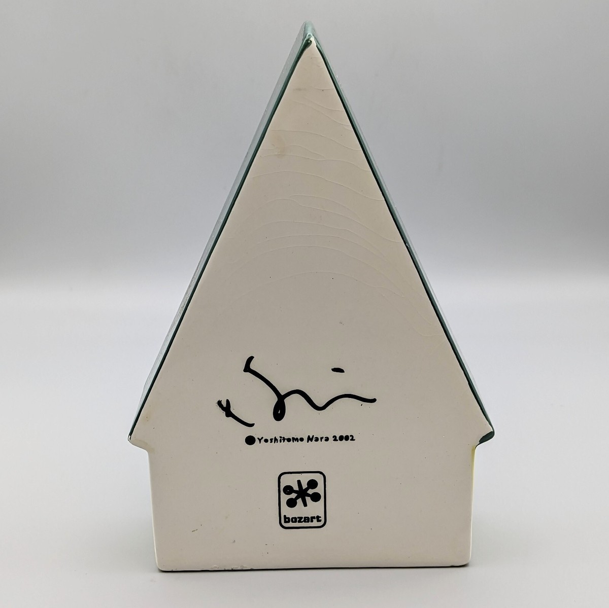Yoshitomo Nara 2002 Lonesome Puppy Ceramic Sculpture Bookends