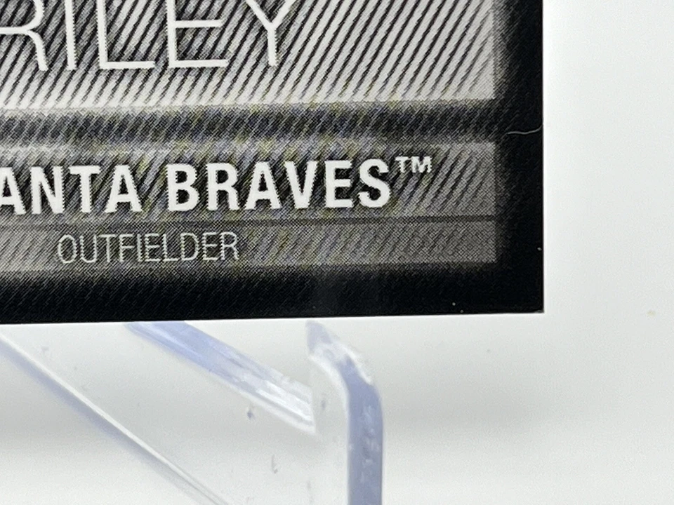 2020 Topps Major League Material Black /199 Austin Riley #MLM-ARI - Image 4 of 4