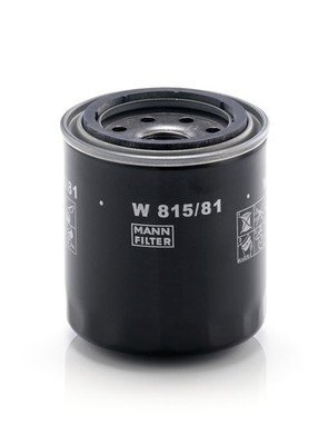 MANN-FILTER W 811/81 Filtro Olio Per Applicazioni Off-Highway - Qualità Originale OE, Protezione Motore, Lunga Durata