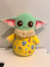 Star Wars The Mandalorian Grogu The Child Plush Toy, Yellow Outfit w/ Tag
