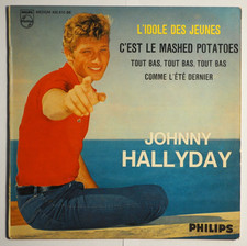 Disque Vinyle 45 t JOHNNY HALLYDAY Philips 432.810 BE - TBE