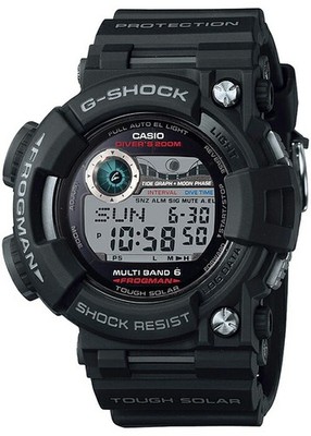 CASIO G-SHOCK FROGMAN GWF-1000-1JF Schwarz Rot Multiband 6 Herrenuhr
