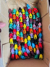 5 Strands Strawberry style Glass Beads for jewelry and decoration DIY Crafts