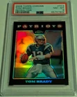 2008 Topps Chrome Refractor #TC3 Tom Brady PSA 8 RARE SP The 🐐 TB12 !!!!