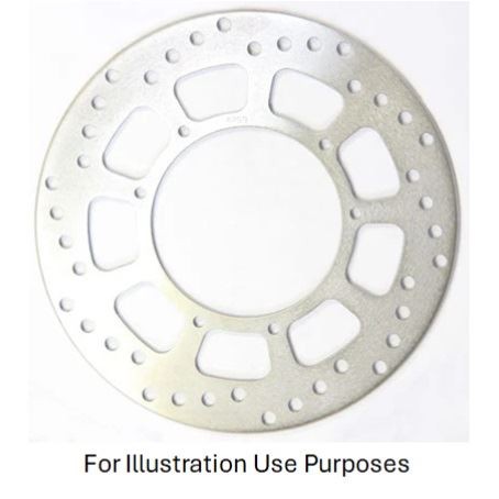 EBC Motocross/ATV Solid Front Brake Disc Front Left for Derbi Senda R 50 2000-02