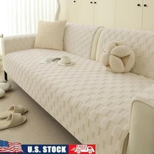 Pet Sofa Cover Soft Plush Non Slip Protector Machine Washable Furniture Shield