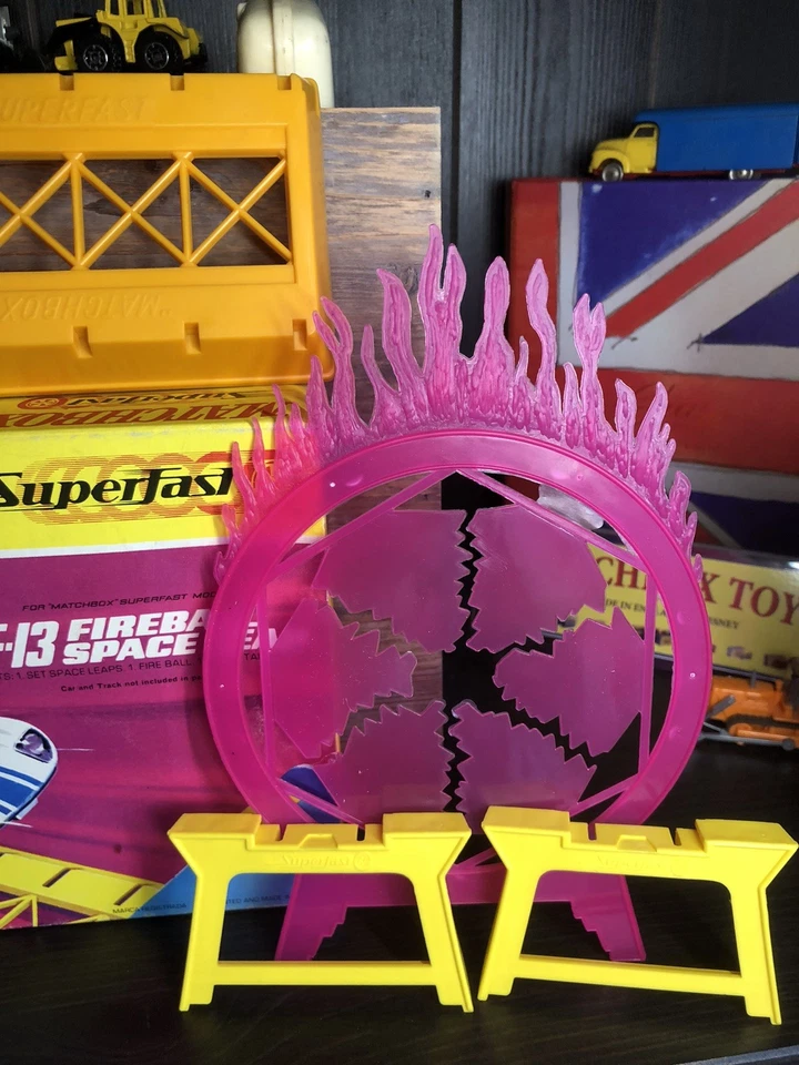 Matchbox Superfast SF-13 Rennbahn Zubehör Set Mint OVP von 1970 - Bild 4 von 4