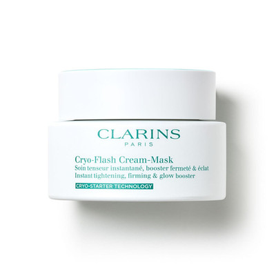 CLARINS Cryo-Flash Face Mask | Visible Lift Effect in 10 Minutes* | Visibly Mini