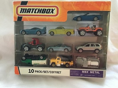 MATCHBOX 1O PACK GESCHENKSET - MBX METALL - AIR PRODUCTS ETC - UNGEÖFFNET