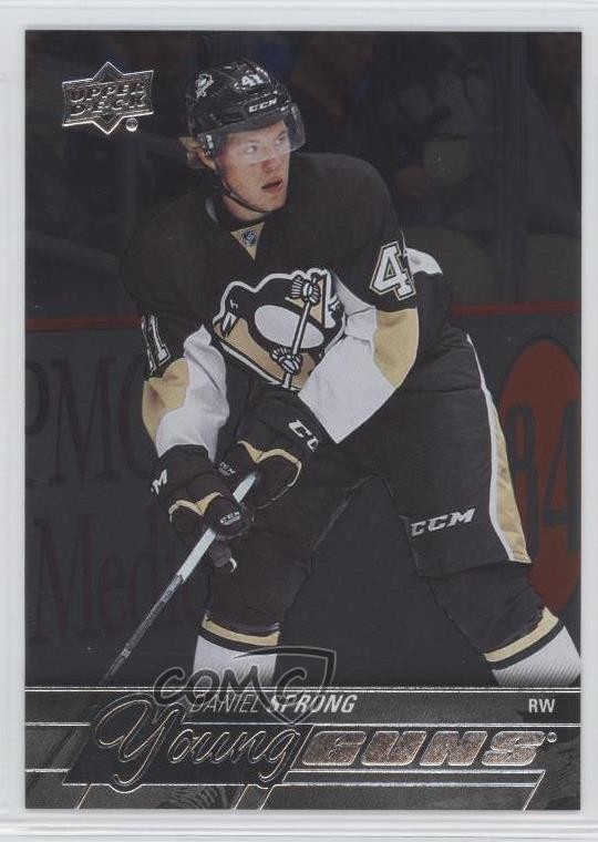 2015-16 Upper Deck Young Guns Silver Foil Board Daniel Sprong #226 2js