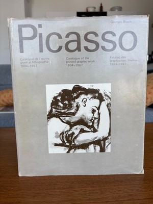 Picasso Georges Bloch Katalog der gedruckten grafischen Arbeit