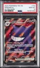 2024 POKEMON TEF EN-TEMPORAL FORCES ULTRA RARE #193 GENGAR EX PSA 10