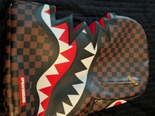 Sprayground Shark Bite Sharks In Paris Forever Retired Backpack