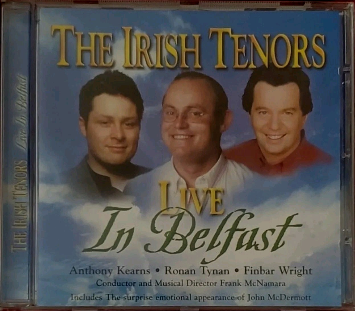 The Irish Tenors Live Belfast CD Ronan Tynan Finbar Wright Anthony Kearns Opera