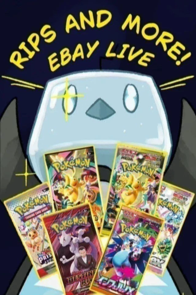 Lunchtime Pokemon 1$ Auctions and Rips! Packs, Boxes and many more!