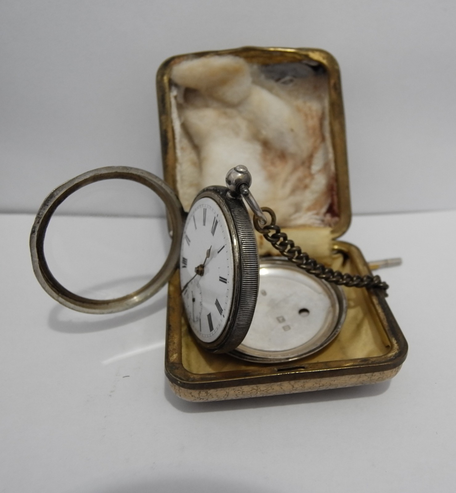Antique Solid Silver Pocket Watch Made in Britain… - image 2