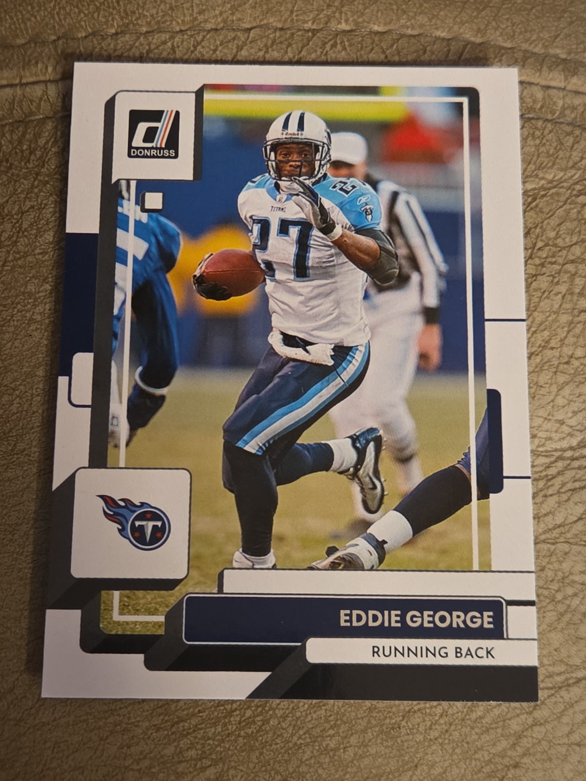 2022 Panini Donruss Football Eddie George #75 Tennessee Titans