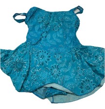 Ladies Blue One Piece Swimsuit