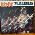 AC/DC '74 JAILBREAK EP RECORD ALBUM COVER ONLY NO VINYL BON SCOTT ATLANTIC 80178