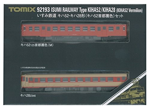 Tren modelo TOMIX escala N Isumi Railway KiHa 52 28 52 Metropolitan Color 92193 | Zustand: Used