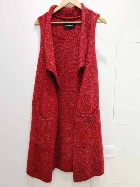 Women Coccinelle Sweater Red 36 / S / 44