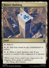 Baxter Building 261 Uncommon Marvel Super Heroes Magic: The Gathering Near Mint