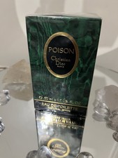 Vintage Christian Dior Poison EDT 50ml 1.7oz Sealed NIB Rare Perfume 1980  s Mint