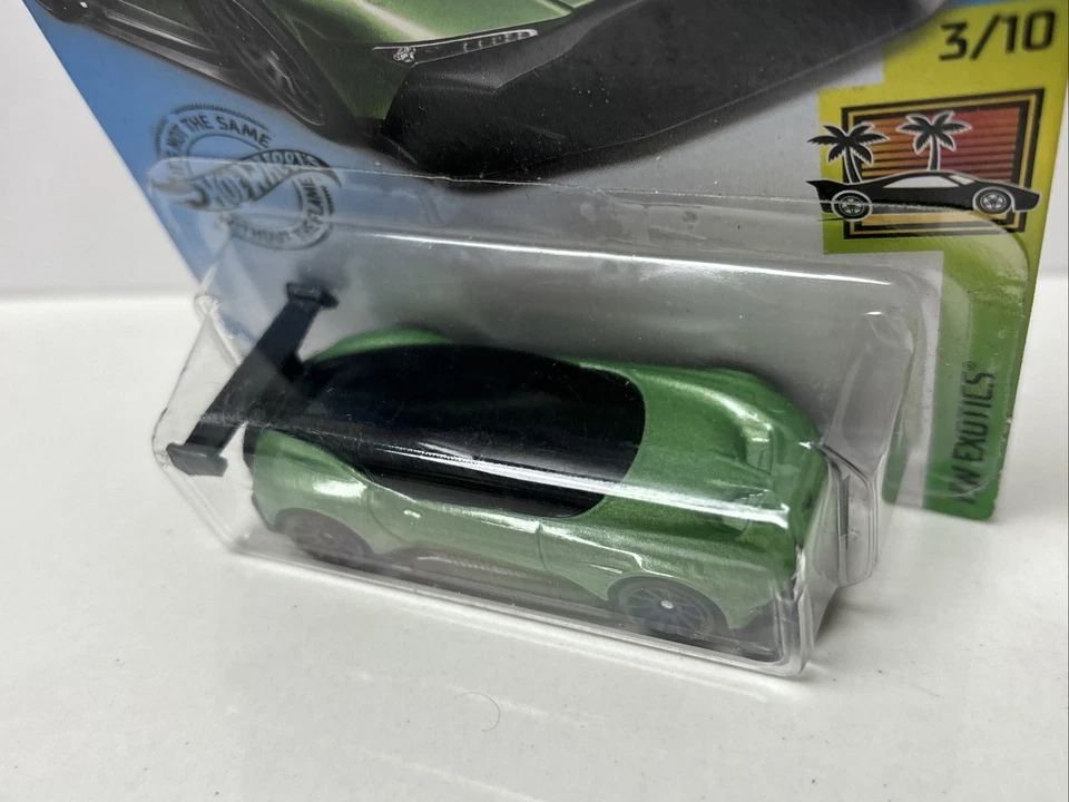 2019 Hot Wheels Exotics Green Aston Martin Vulcan 235/250 - Image 3 of 3