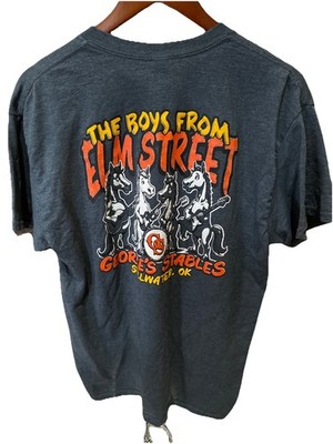 George s Stables Stillwater Ok Graphic T Shirt Size Large Gray Music Horses 