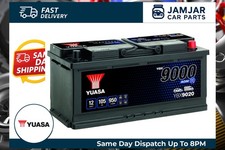 YUASA YBX9020 Starter Battery 12V 105Ah 950A Fits Alpina B5 Estate B6 Coupe B6