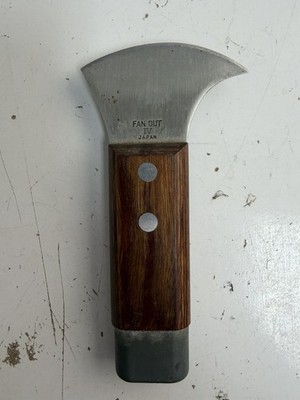 Fan Out IV Japan Wood Handle Qtr. Moon Leather Cutting - Pattern Marking Hand