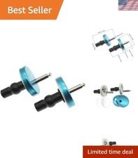 Toilet Seat Hinge Fixing Parts 2 Pieces Universal Replacement Hardware