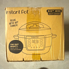 Instant Pot Rio Mini Electric Pressure Multi-Cooker 3 Qt 700W 7 Programs
