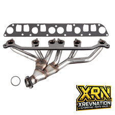 Ss Exhaust Manifold Header 1-2-6 For 9199 Jeep Wrangler Cherokee 4.0l Tj Yj Xj