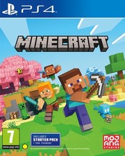 Minecraft Bedrock Edition + Starter Pack + 700 Token (PS4) (NEU) (OVP)