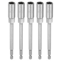 "5 StüCk Nussbohrer-Bits 11Mm 1/4\" Sechskant 6\" Lang CR-V Stahl FüR Bohrmaschinen"
